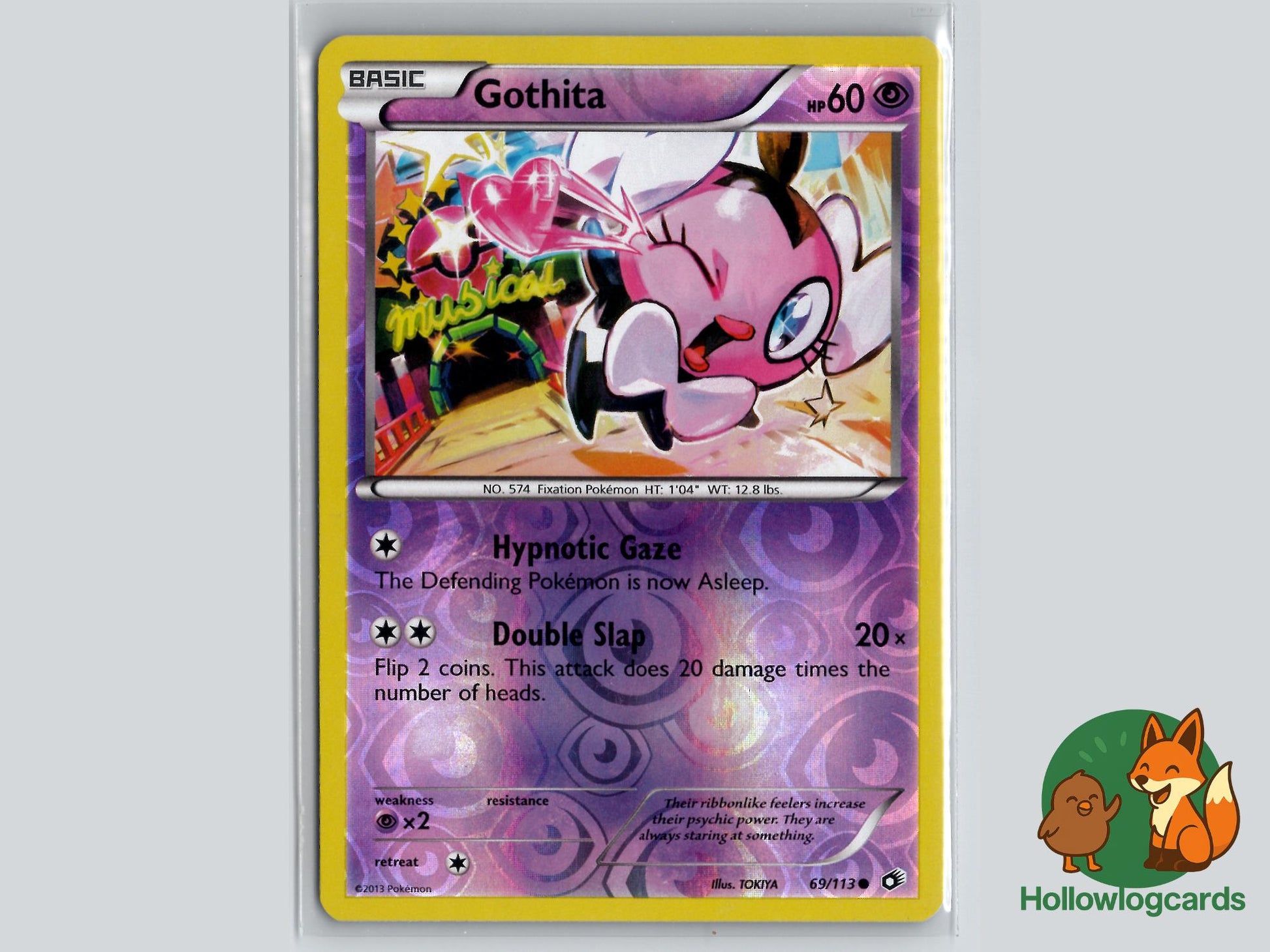 Gothita (69/113) - Legendary Treasures Pokémon Card