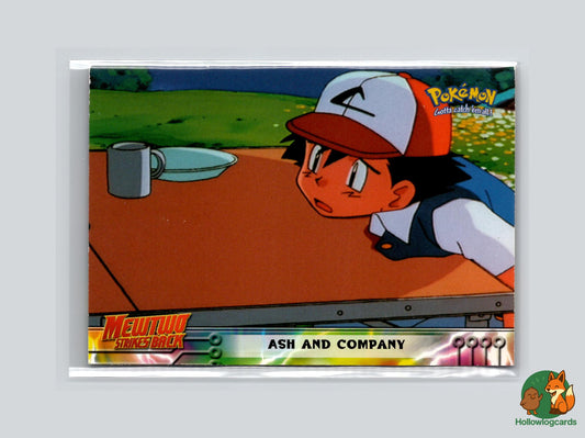 Ash And Company - Topps Mewtwo Strikes Back Trading Cards Pokémon Card