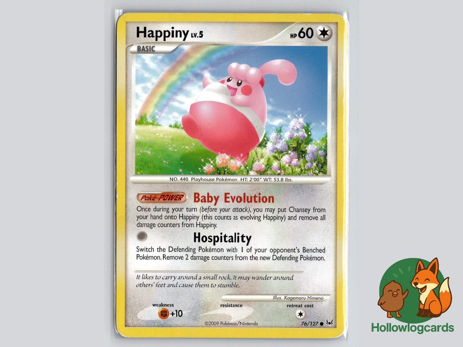 Happiny (76/127) - Platinum Pokémon Card
