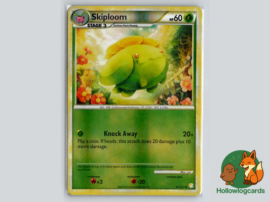 Skiploom (51/123) - HeartGold & SoulSilver Pokémon Card