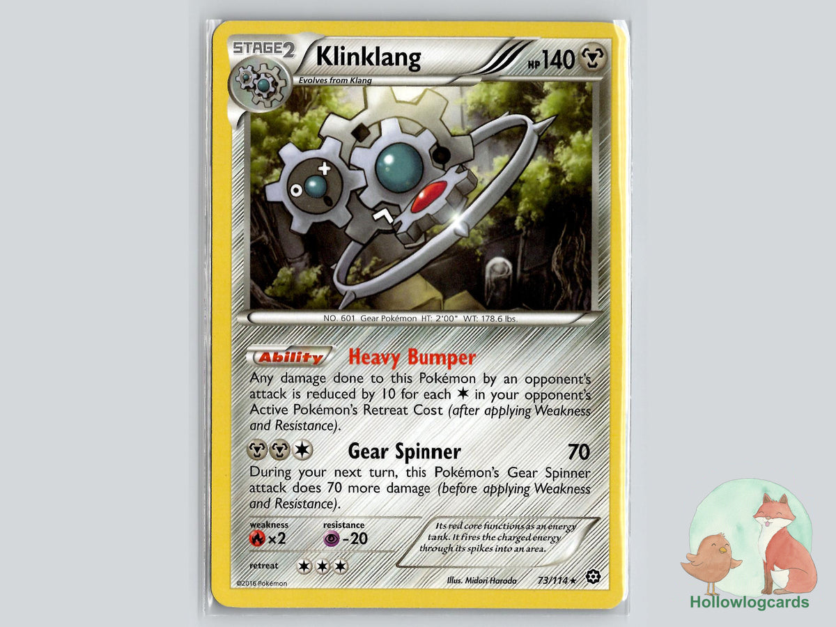 Klinklang (73/114) - Steam Siege Pokémon Card