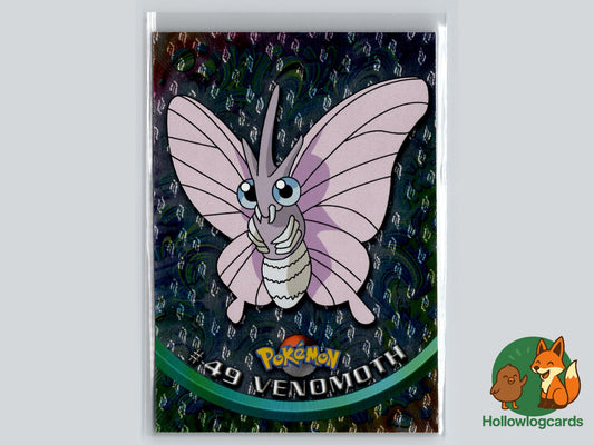 Venomoth - Topps Trading Cards Series 1 Pokémon Card