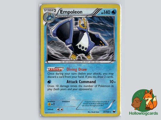 Empoleon (29/108) - Dark Explorers Pokémon Card