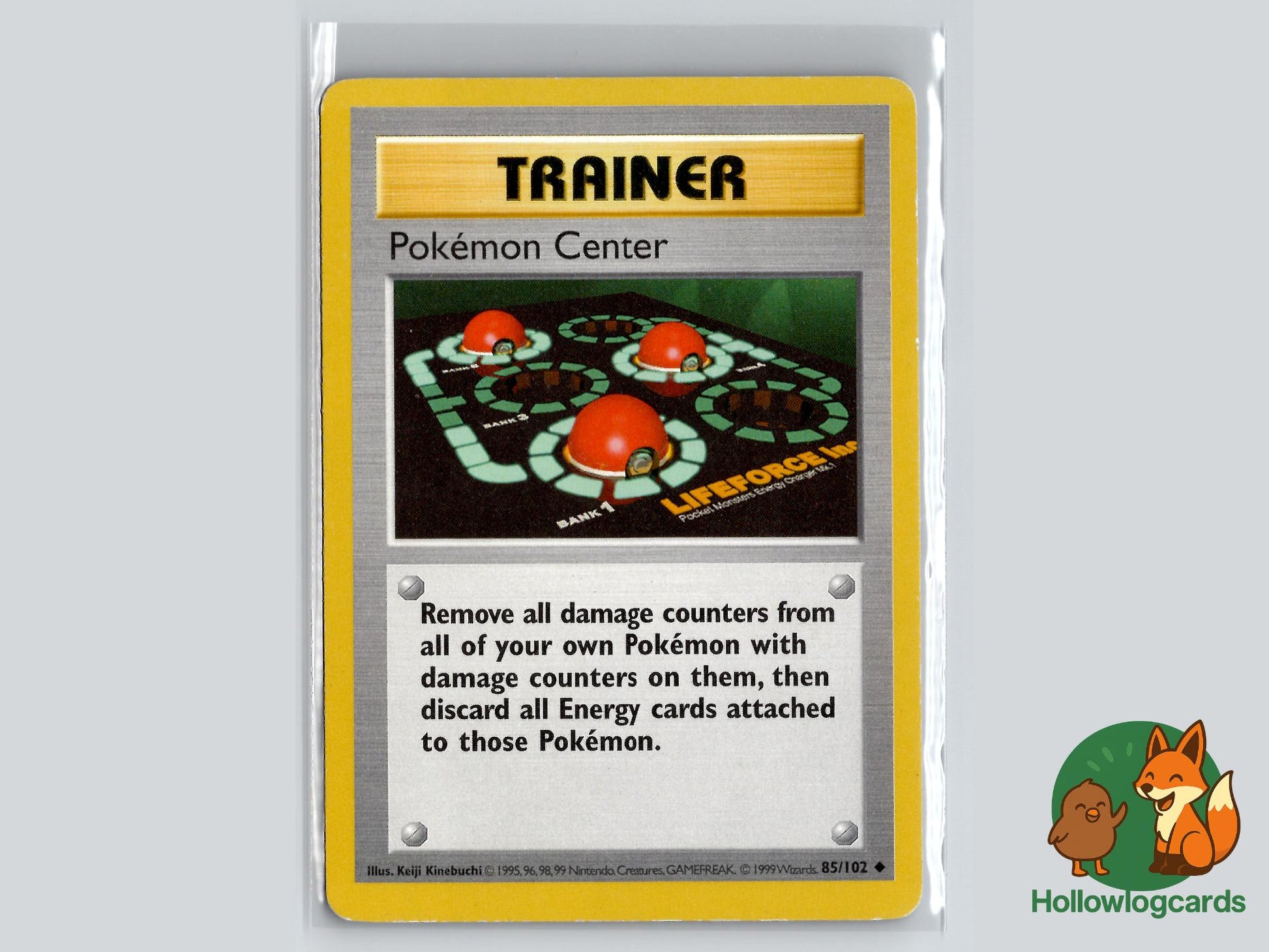 Pokemon Center (85/102) - Base Pokémon Card