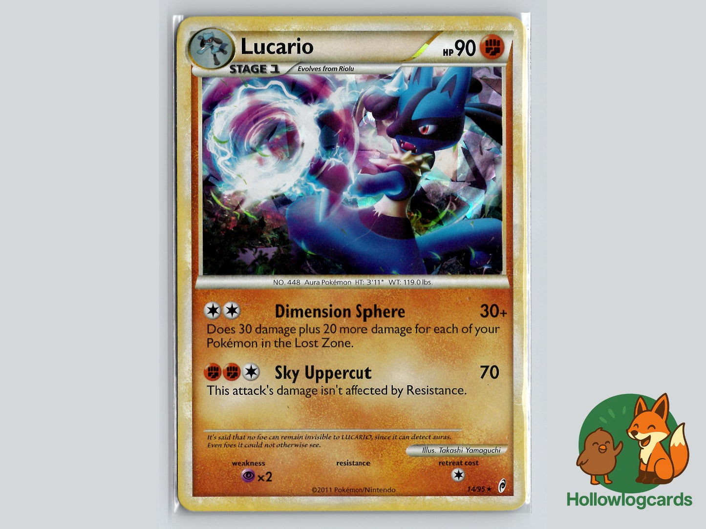Lucario (14/95) - Call of Legends Pokémon Card