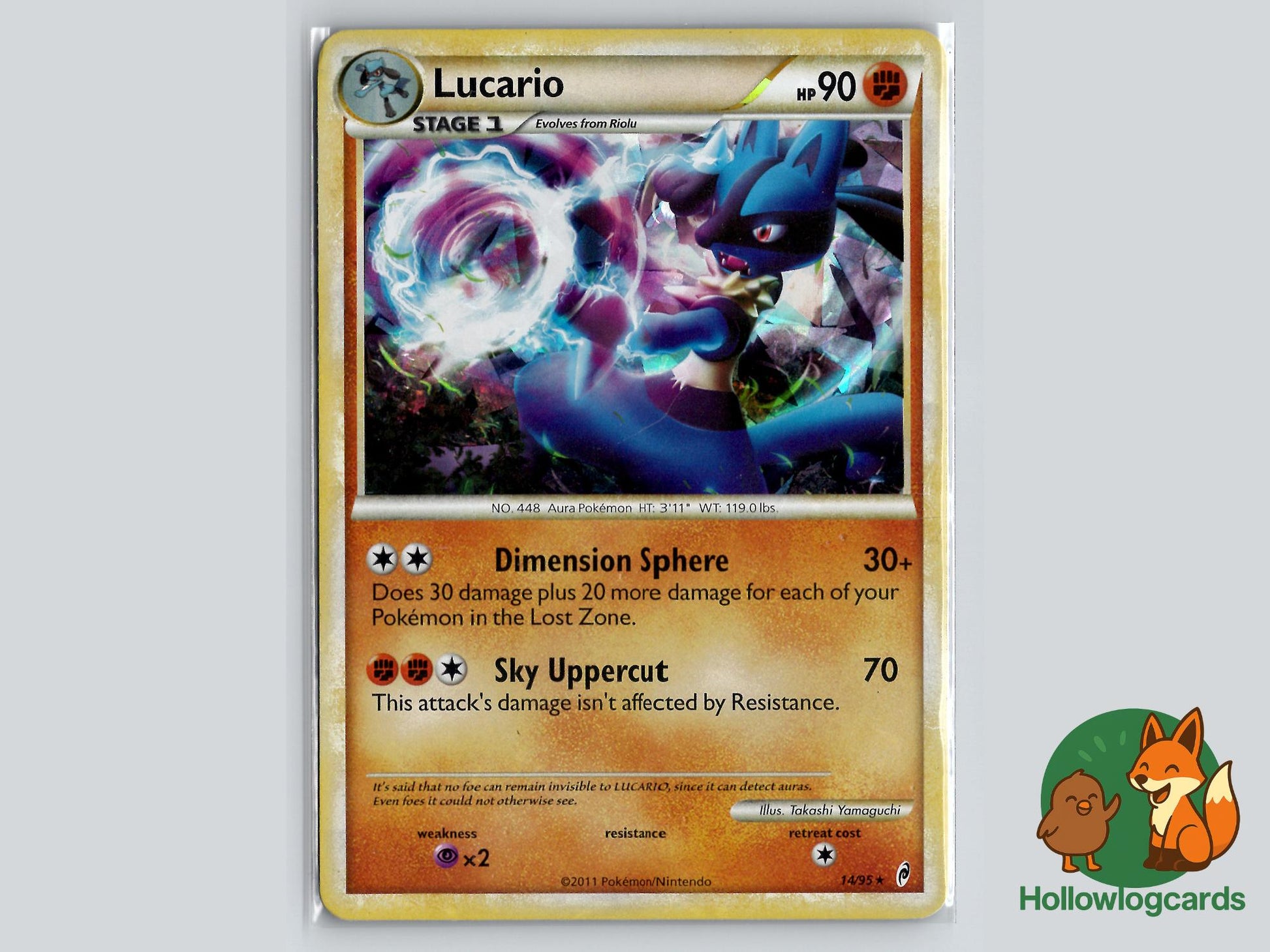 Lucario (14/95) - Call of Legends Pokémon Card
