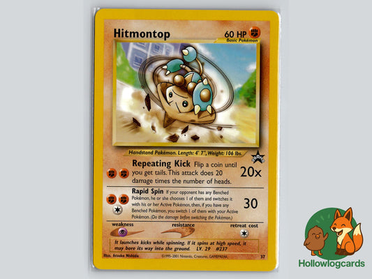 Hitmontop (37) - Wizards Black Star Promos Pokémon Card