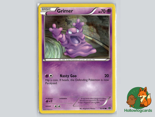 Grimer (52/99) - Next Destinies Pokémon Card