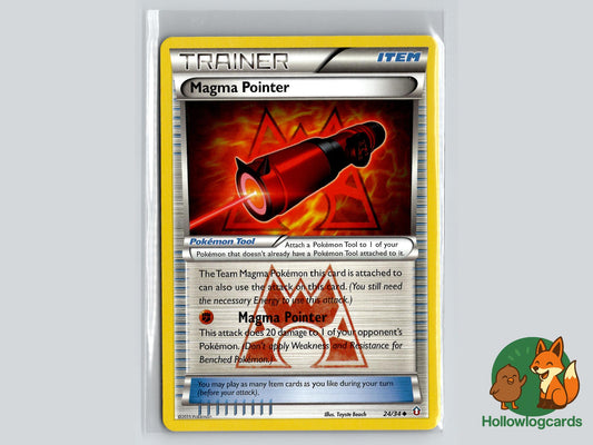 Magma Pointer (24/34) - Double Crisis Pokémon Card