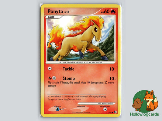 Ponyta (72/99) - Arceus Pokémon Card