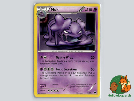 Muk (53/99) - Next Destinies Pokémon Card