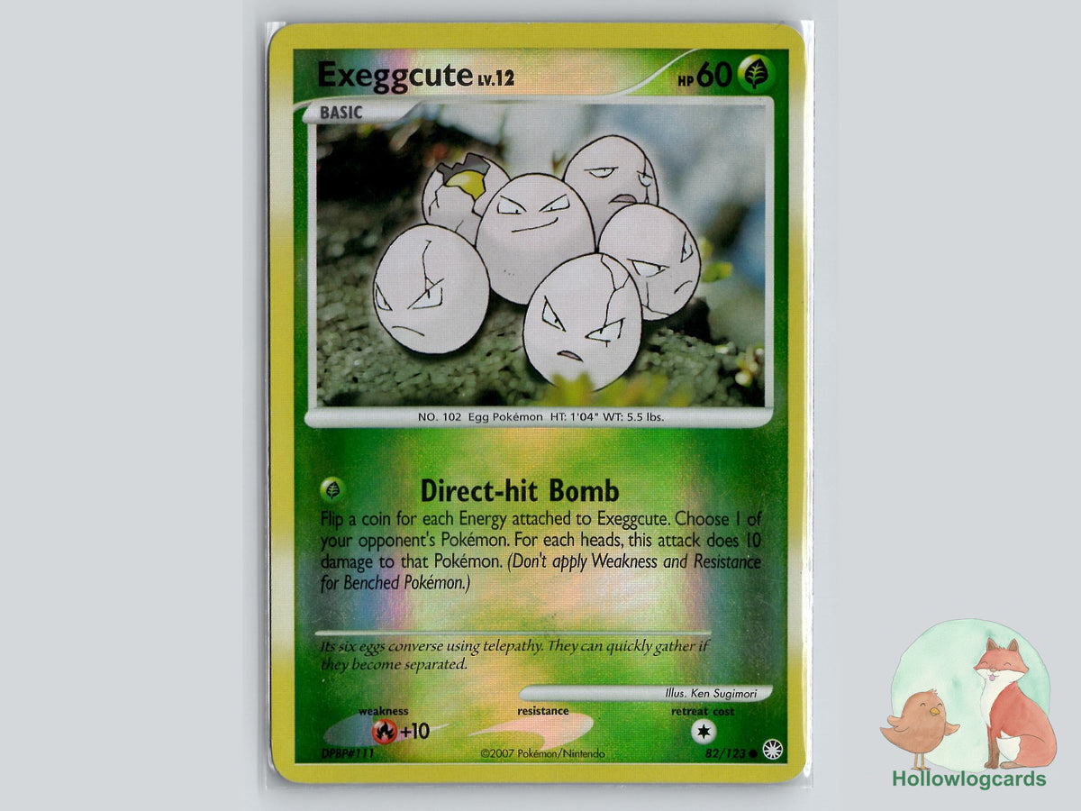 Exeggcute (82/123) - Mysterious Treasures Pokémon Card