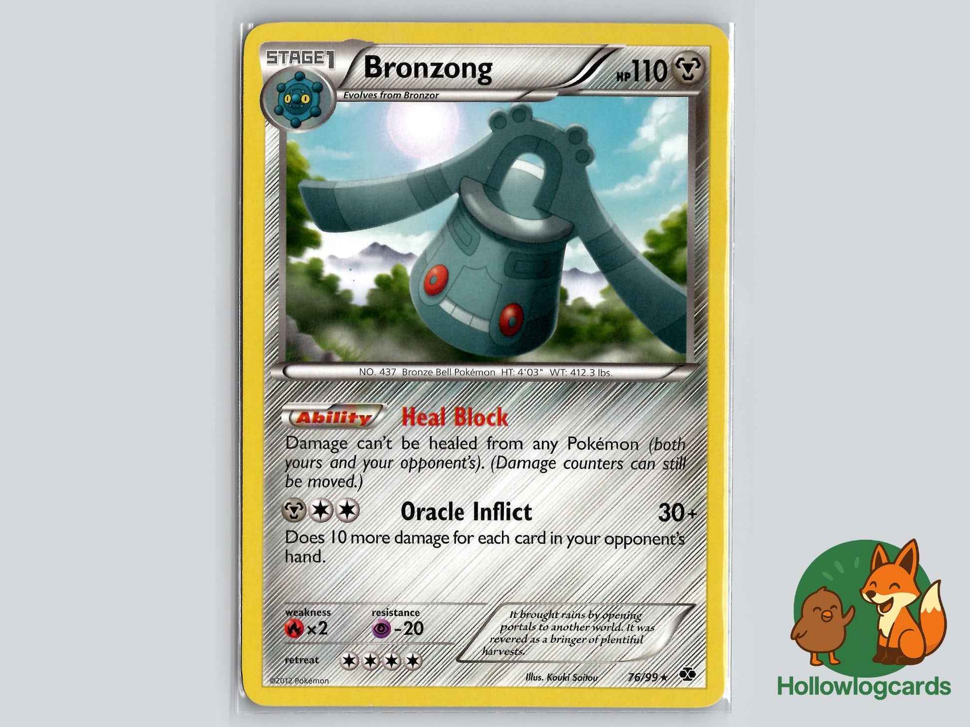 Bronzong (76/99) - Next Destinies Pokémon Card