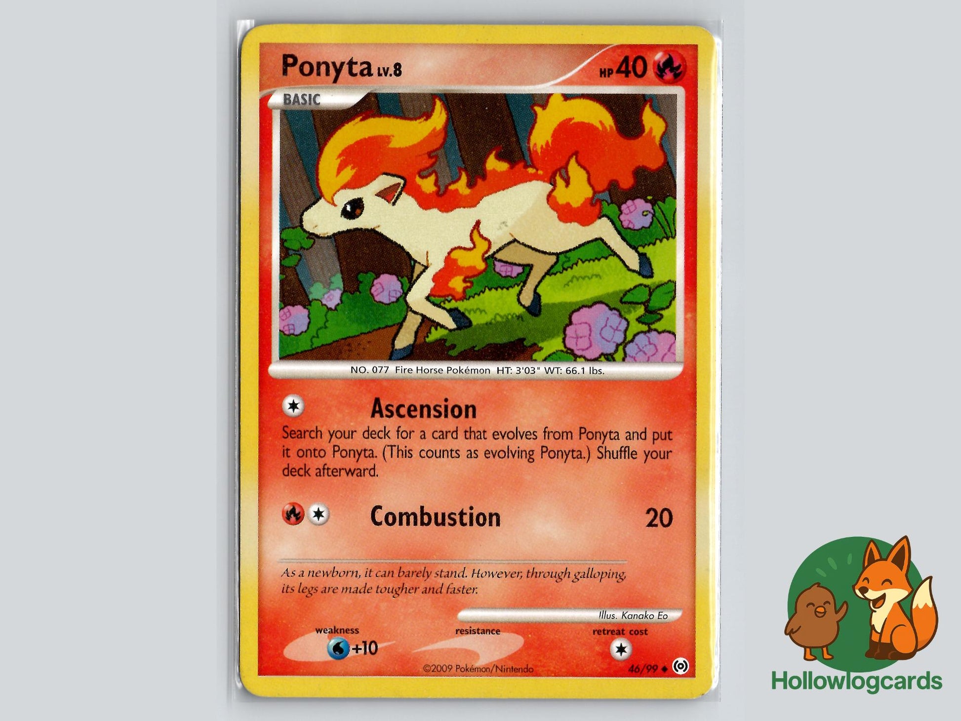 Ponyta (46/99) - Arceus Pokémon Card