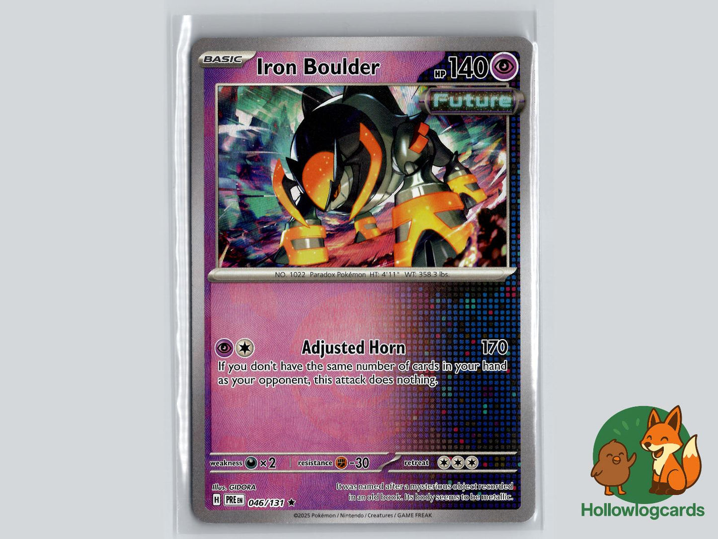 Iron Boulder (046/131) - Prismatic Evolutions Pokémon Card