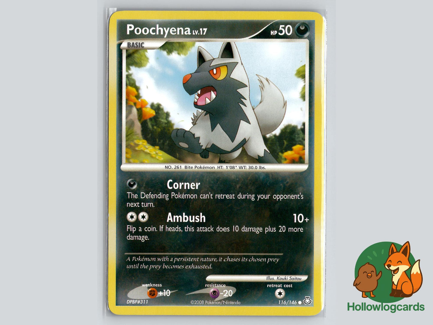 Poochyena (116/146) - Legends Awakened Pokémon Card