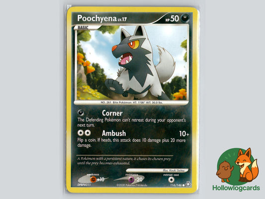 Poochyena (116/146) - Legends Awakened Pokémon Card