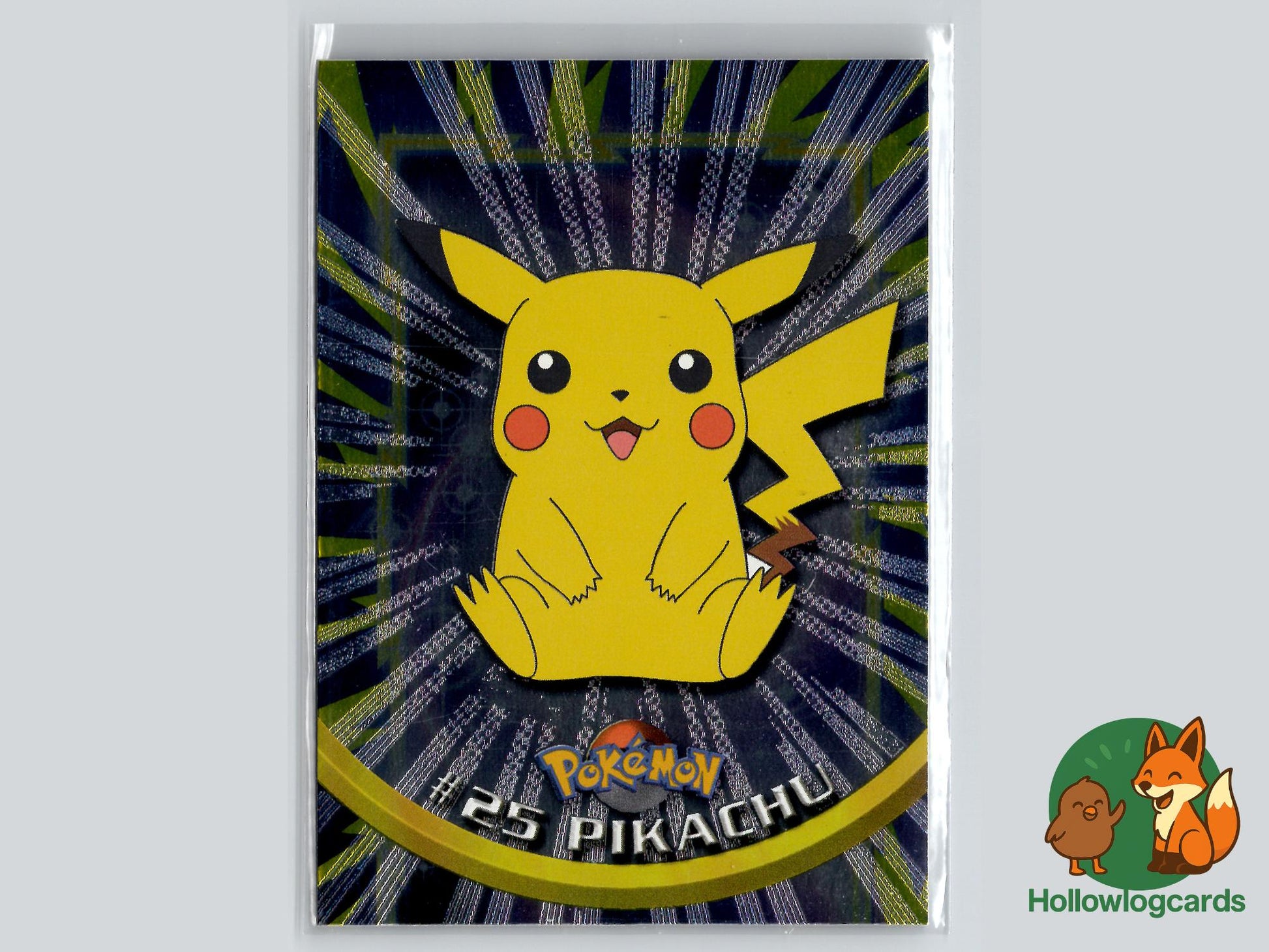 Pikachu - Topps Trading Cards Series 1 Pokémon Card