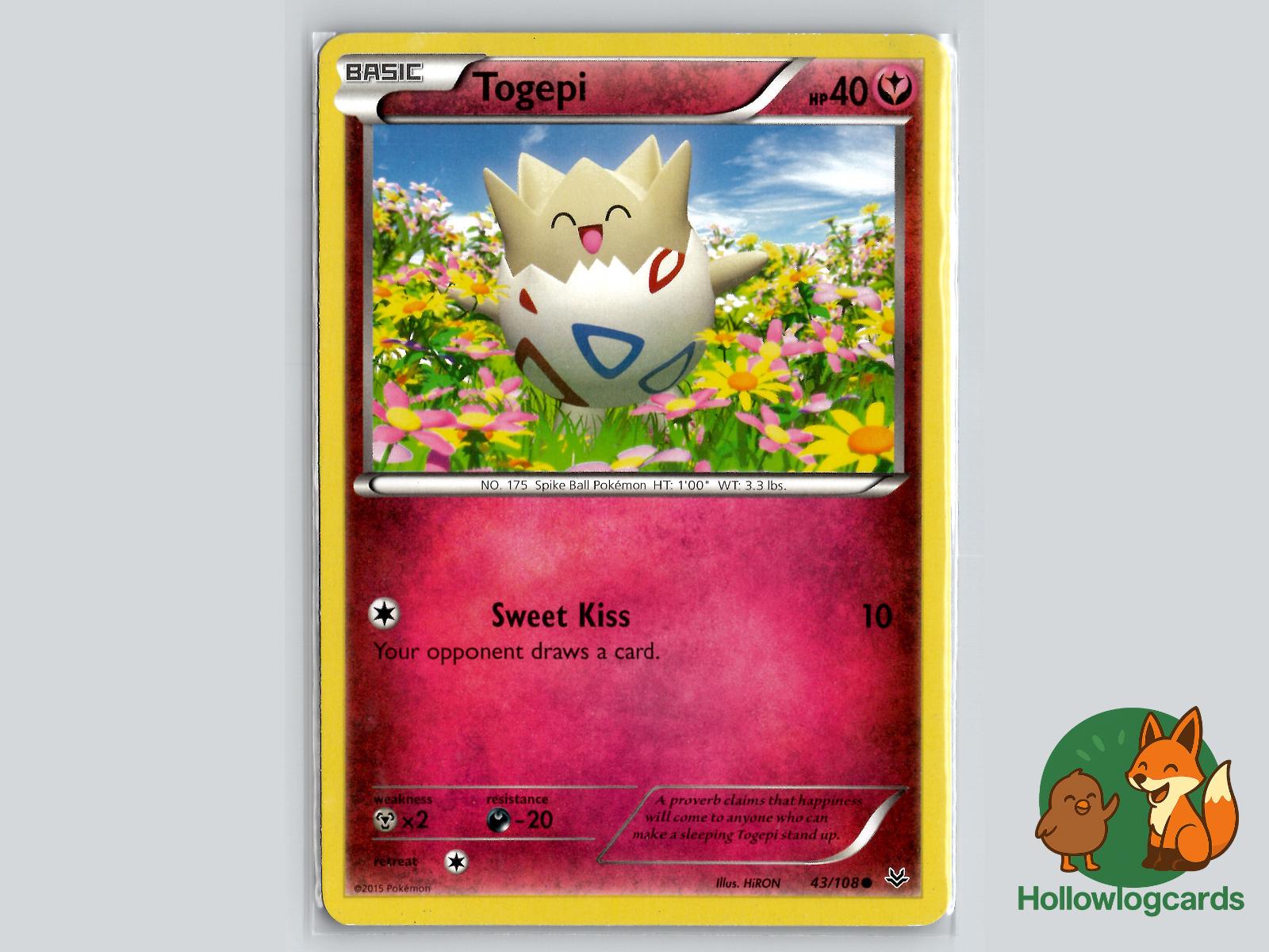 Togepi (43/108) - Roaring Skies Pokémon Card