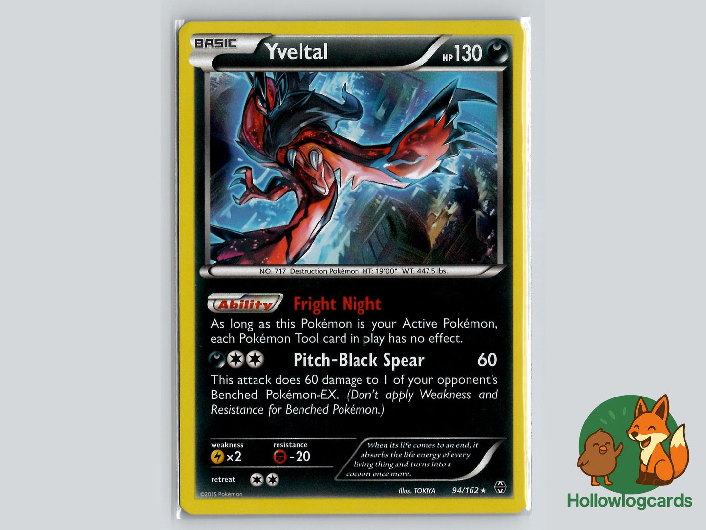 Yveltal (94/162) - BREAKthrough Pokémon Card