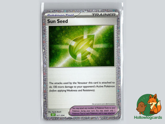 Sun Seed (027/034) - Trading Card Game Classic Pokémon Card