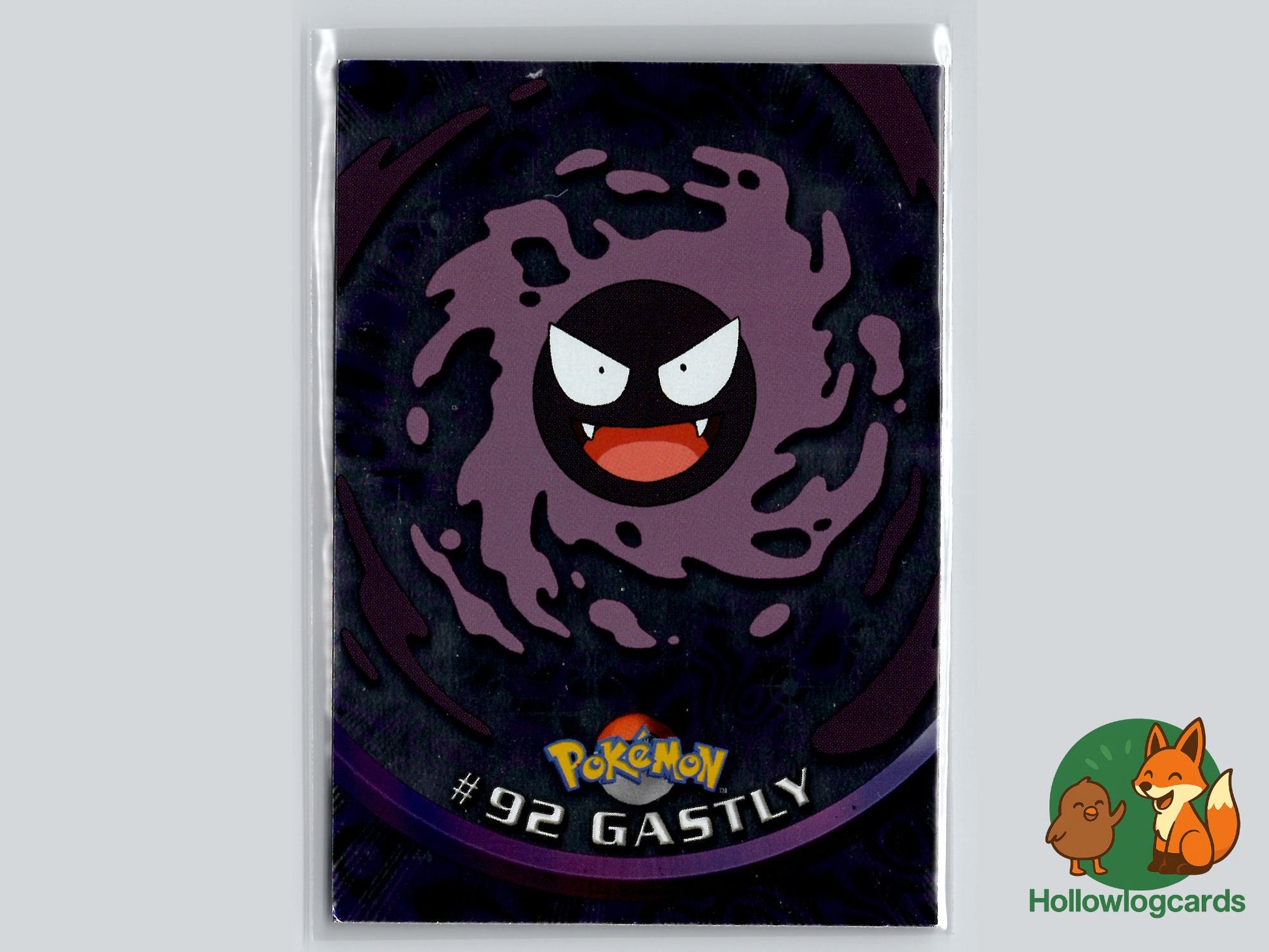 Gastly - Topps Chrome Trading Cards Series 2 Pokémon Card