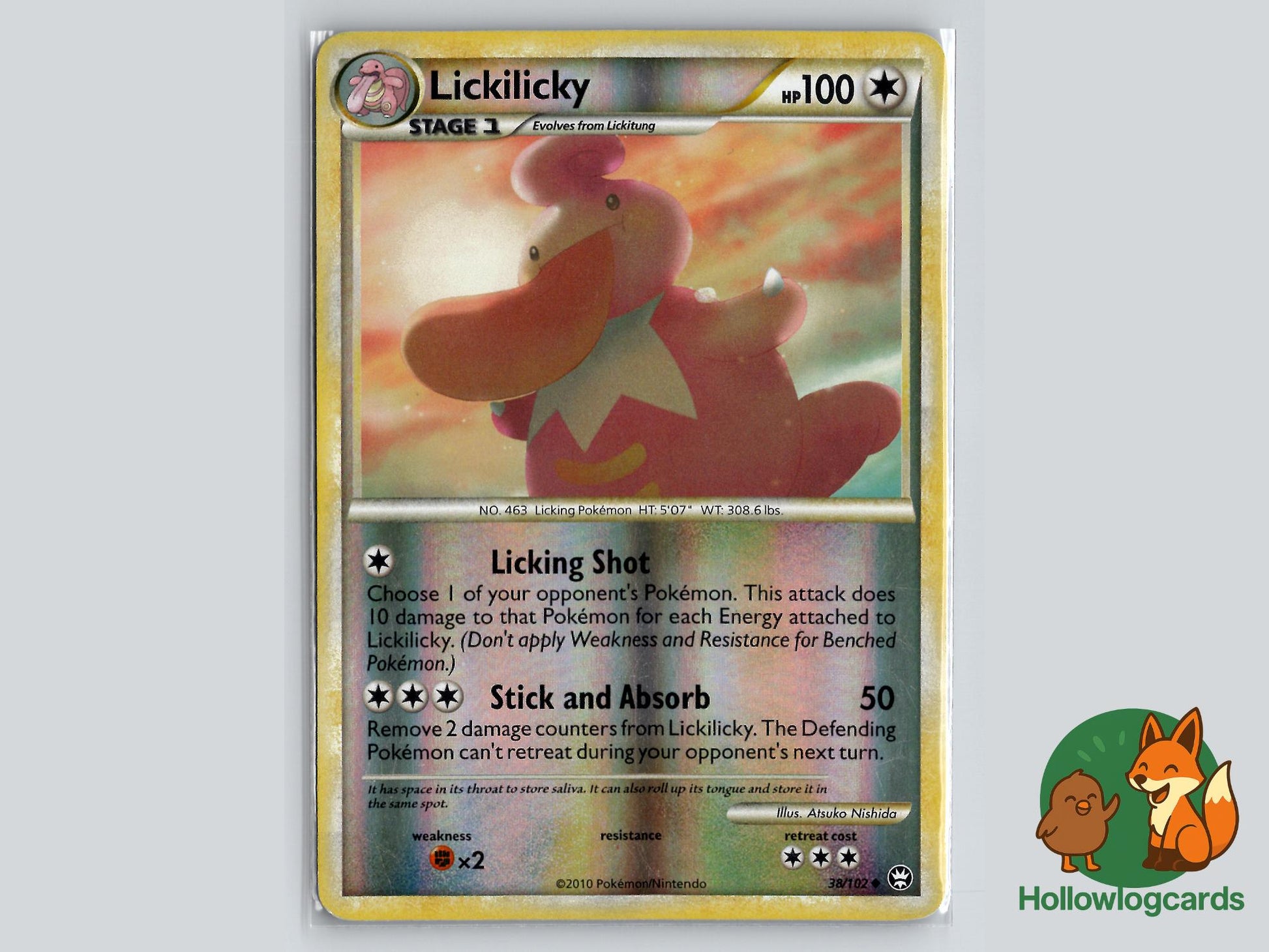 Lickilicky (38/102) - Triumphant Pokémon Card