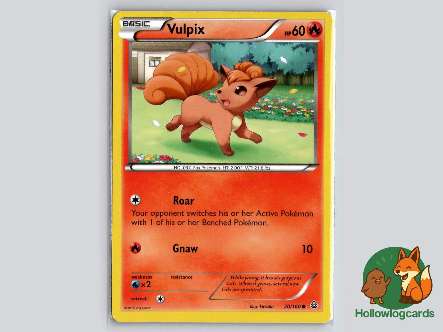 Vulpix (20/160) - Primal Clash Pokémon Card