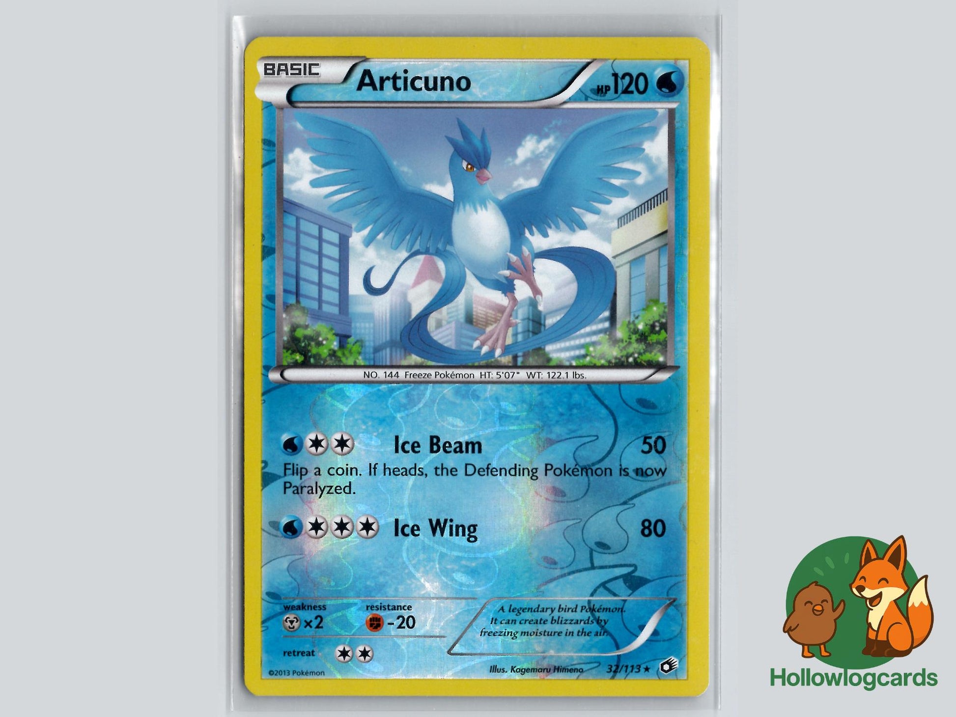 Articuno (32/113) - Legendary Treasures Pokémon Card