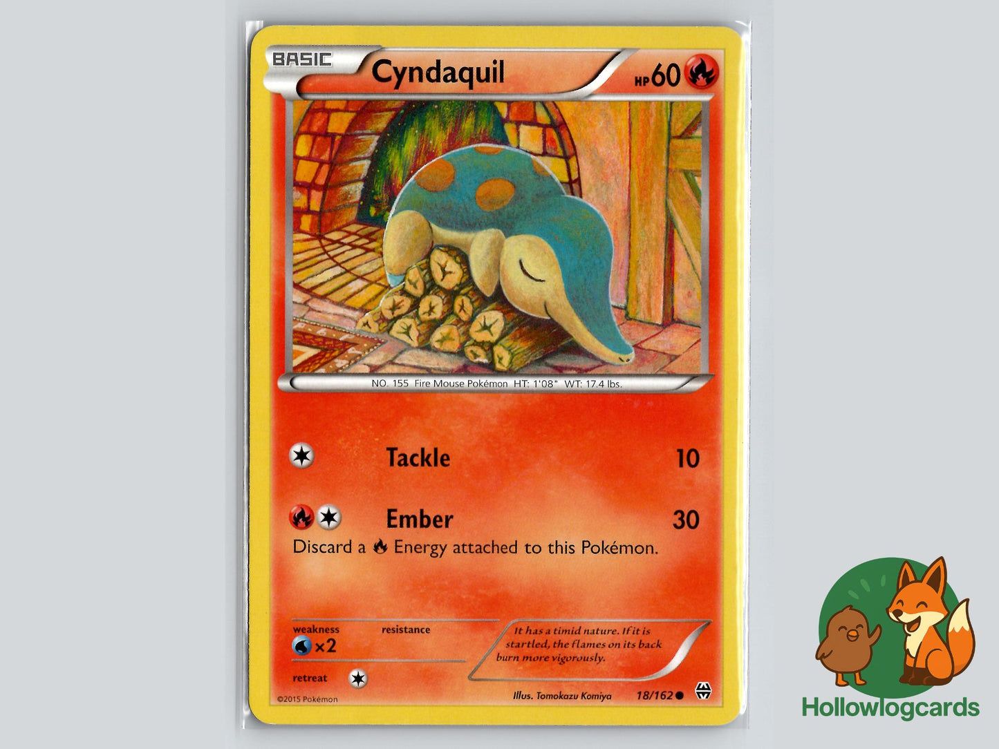 Cyndaquil (18/162) - BREAKthrough Pokémon Card