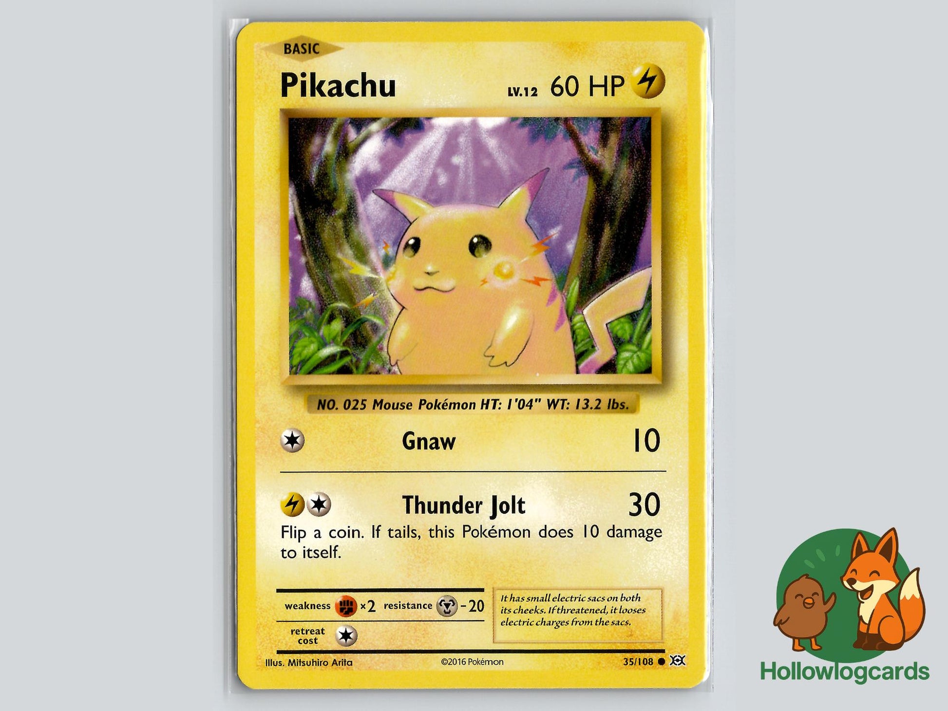 Pikachu (35/108) - Evolutions Pokémon Card