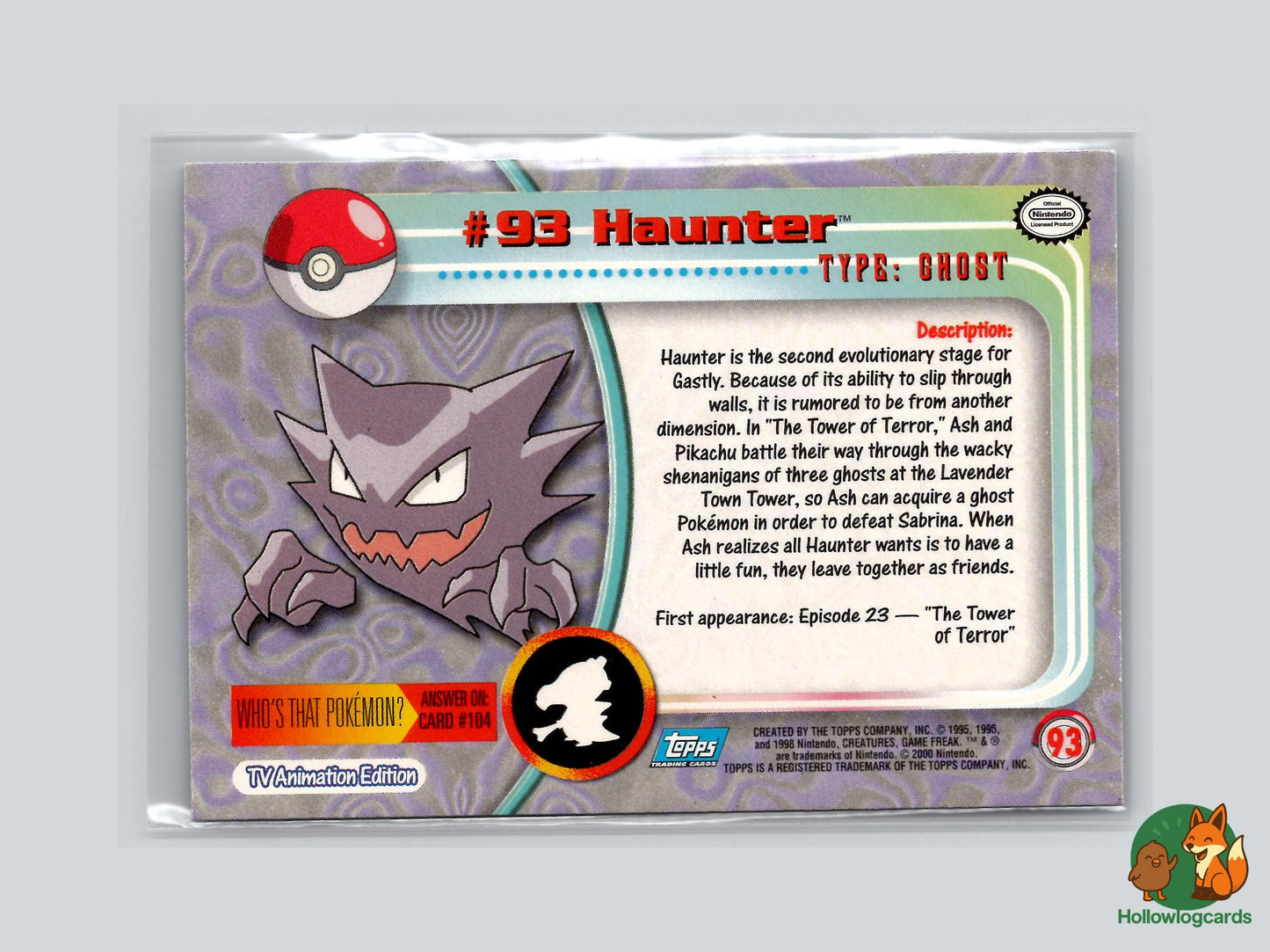 Haunter (#93) Chrome Foil - Topps Trading Cards Series 2