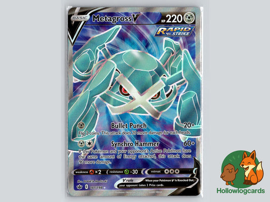 Metagross V (181/198) - Chilling Reign Pokémon Card