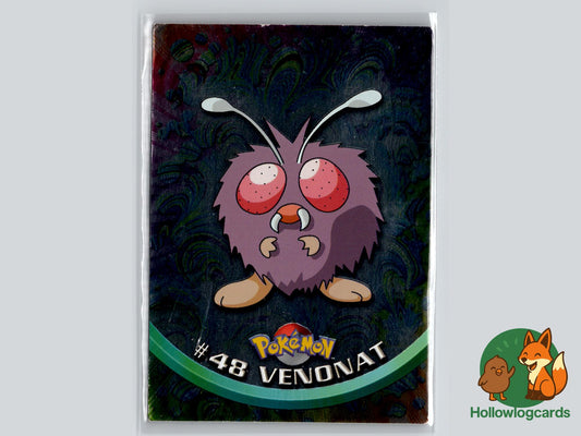 Venonat - Topps Trading Cards Series 1 Pokémon Card