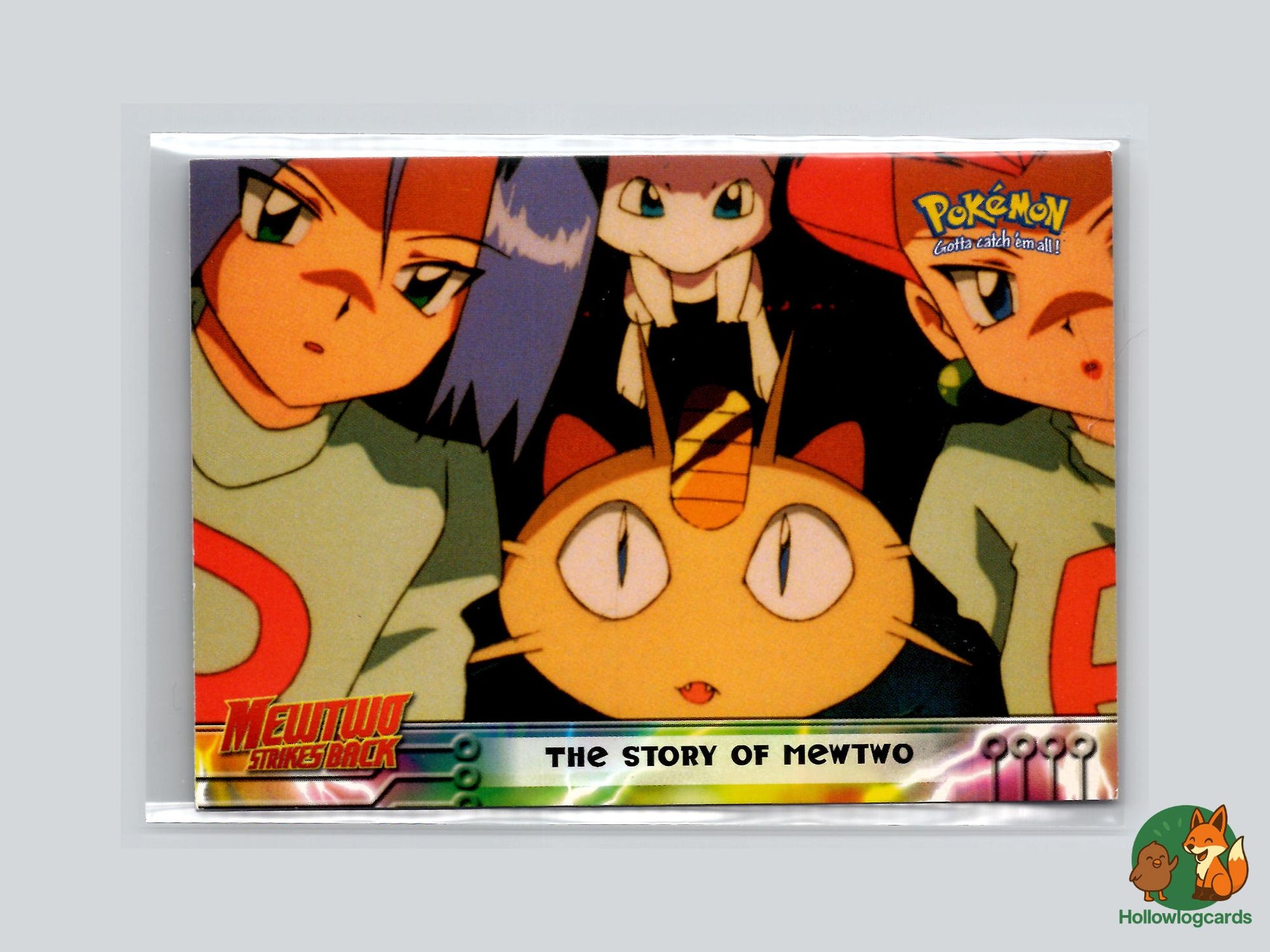 The Story Of Mewtwo [Mew] - Topps Mewtwo Strikes Back Trading Cards Pokémon Card