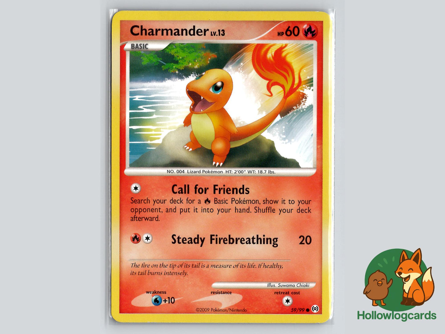 Charmander (59/99) - Arceus Pokémon Card