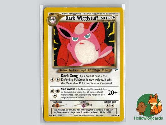 Dark Wigglytuff (40/105) - Neo Destiny Pokémon Card
