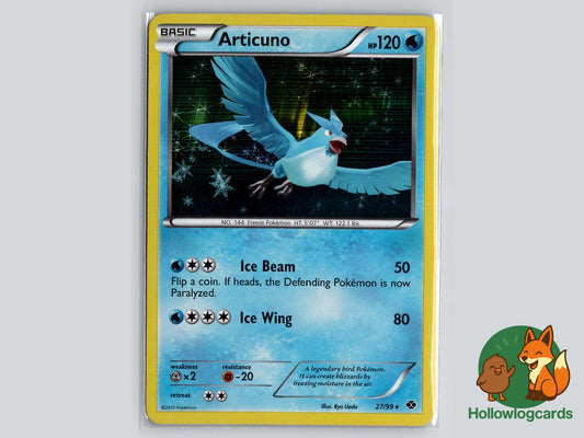 Articuno (27/99) - Next Destinies Pokémon Card