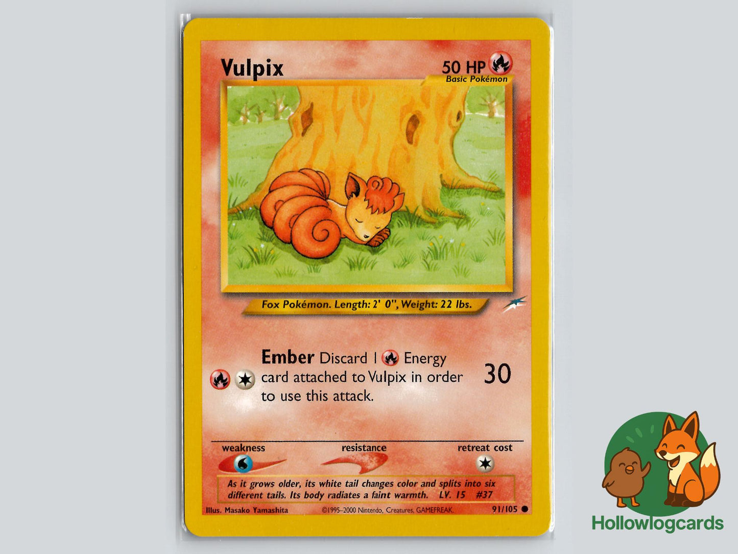 Vulpix (91/105) - Neo Destiny Pokémon Card