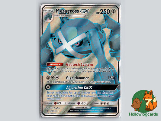Metagross GX (139/145) - Guardians Rising Pokémon Card