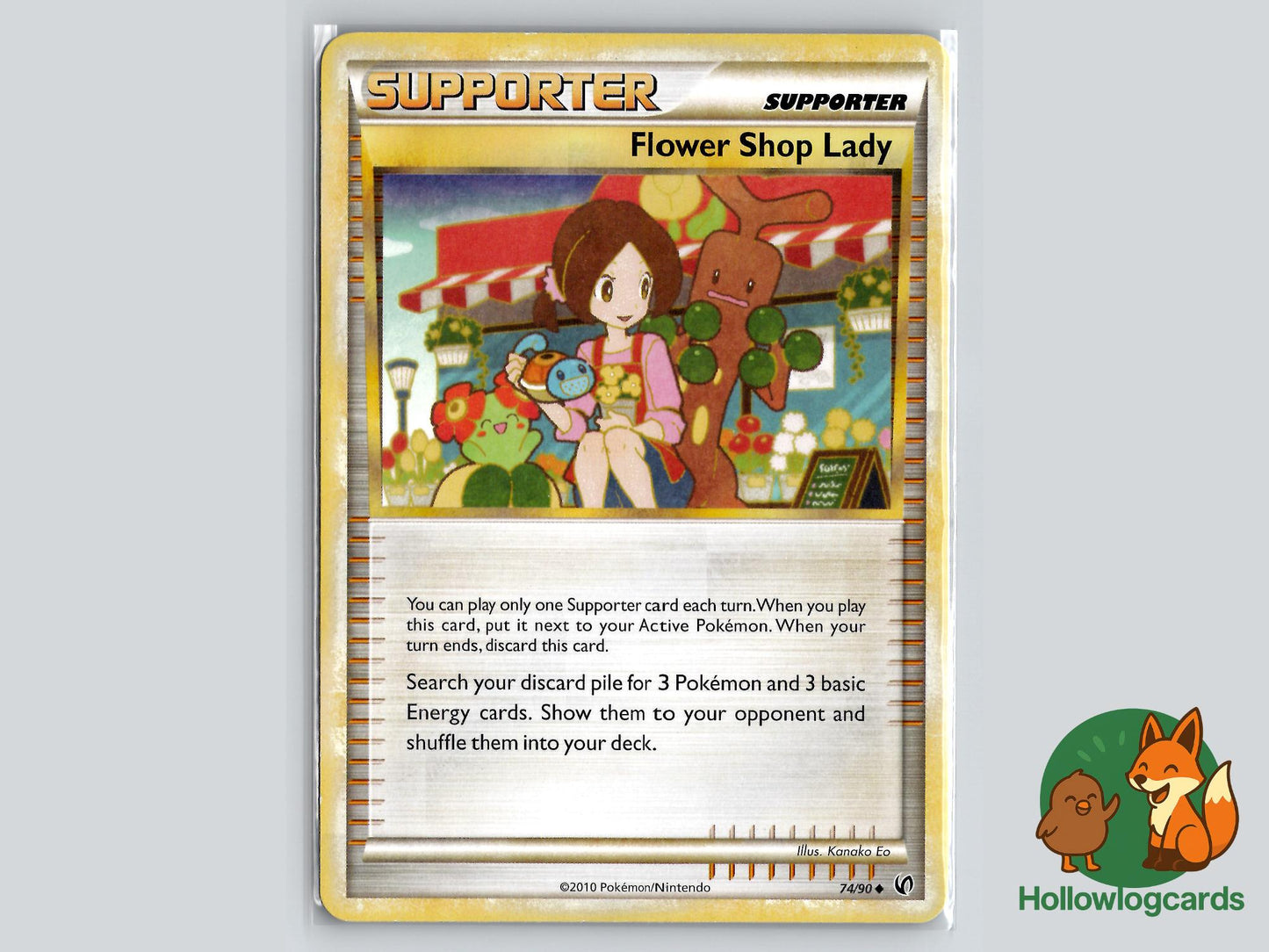Flower Shop Lady (74/90) - Undaunted Pokémon Card