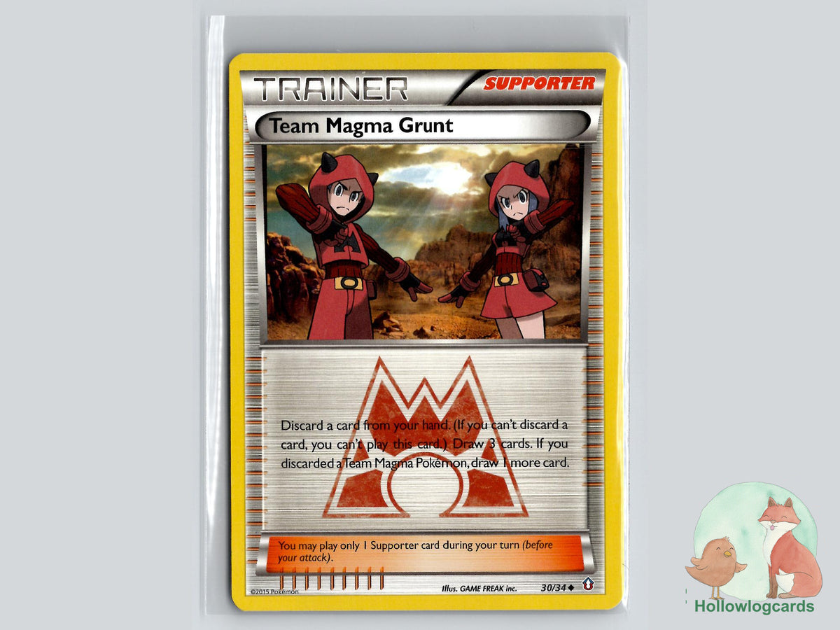 Team Magma Grunt (30/34) - Double Crisis Pokémon Card