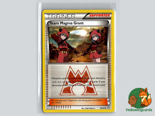 Team Magma Grunt (30/34) - Double Crisis Pokémon Card