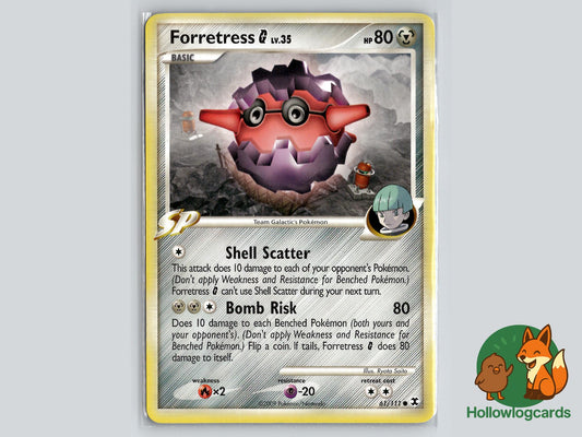 Forretress G (61/111) - Rising Rivals Pokémon Card