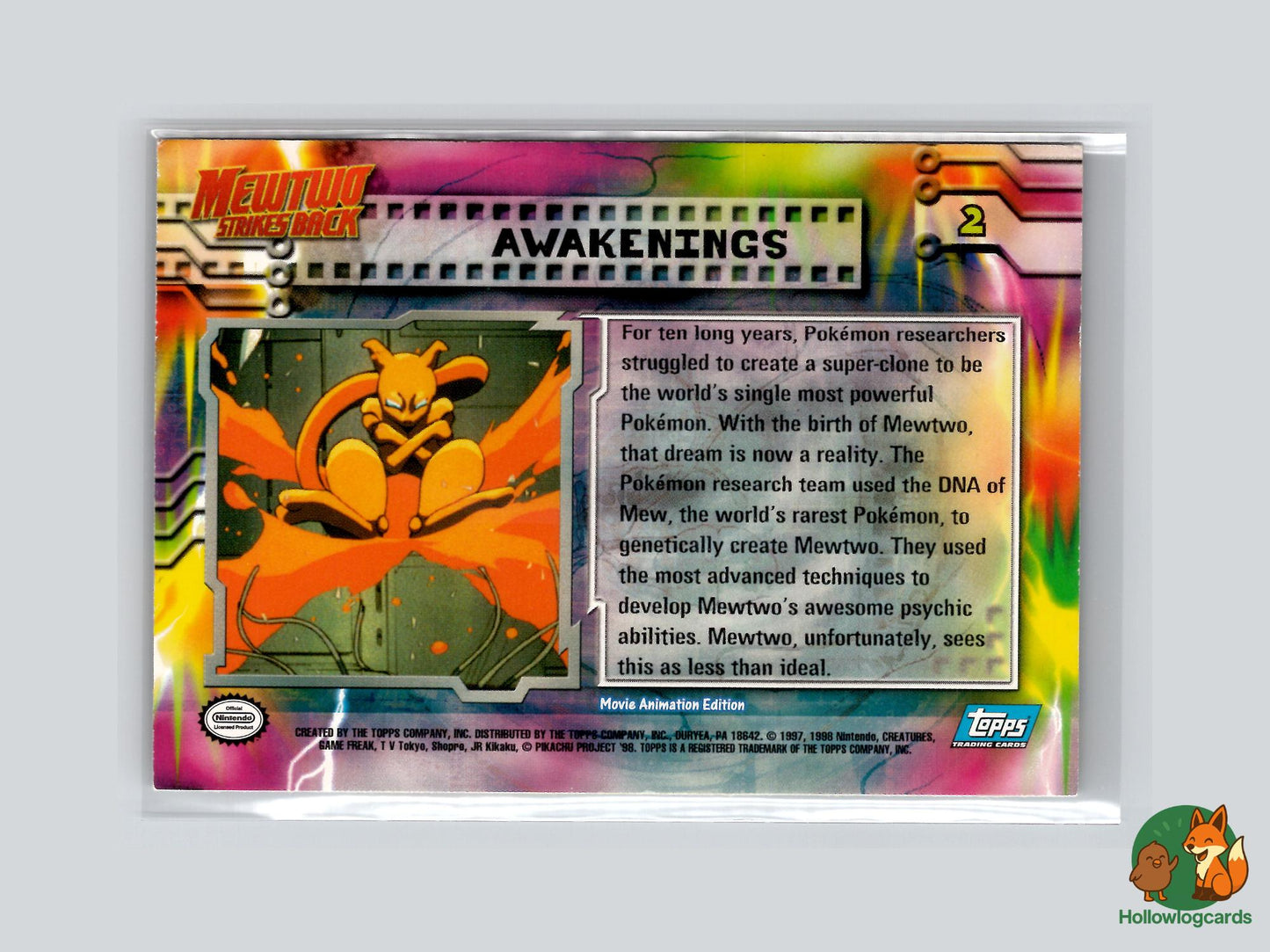 Awakenings [Mewtwo] (#2) - Topps Mewtwo Strikes Back