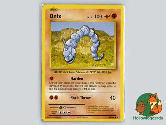 Onix (61/108) - Evolutions Pokémon Card