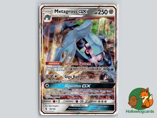 Metagross GX (85/145) - Guardians Rising Pokémon Card