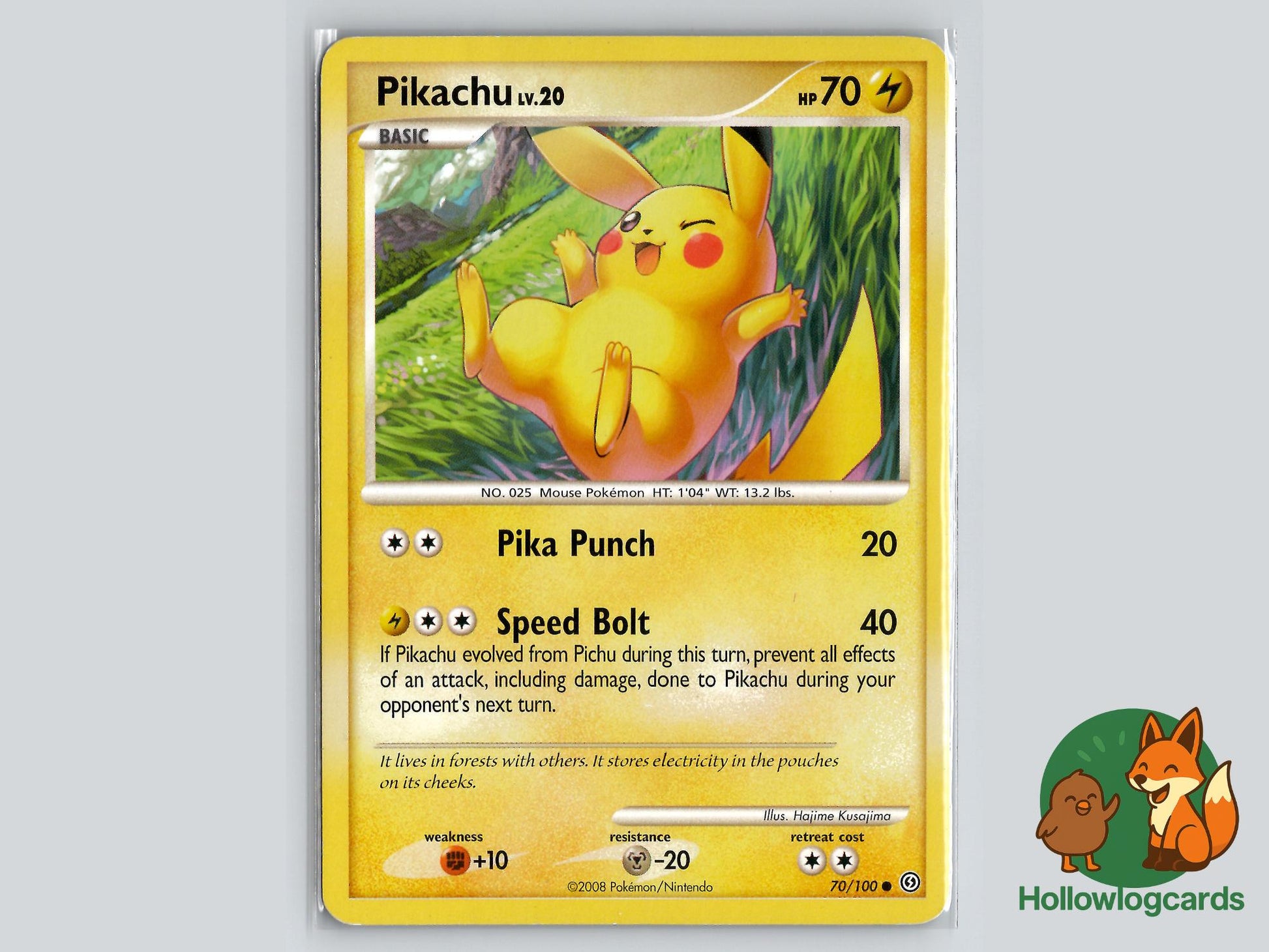 Pikachu (70/100) - Stormfront Pokémon Card