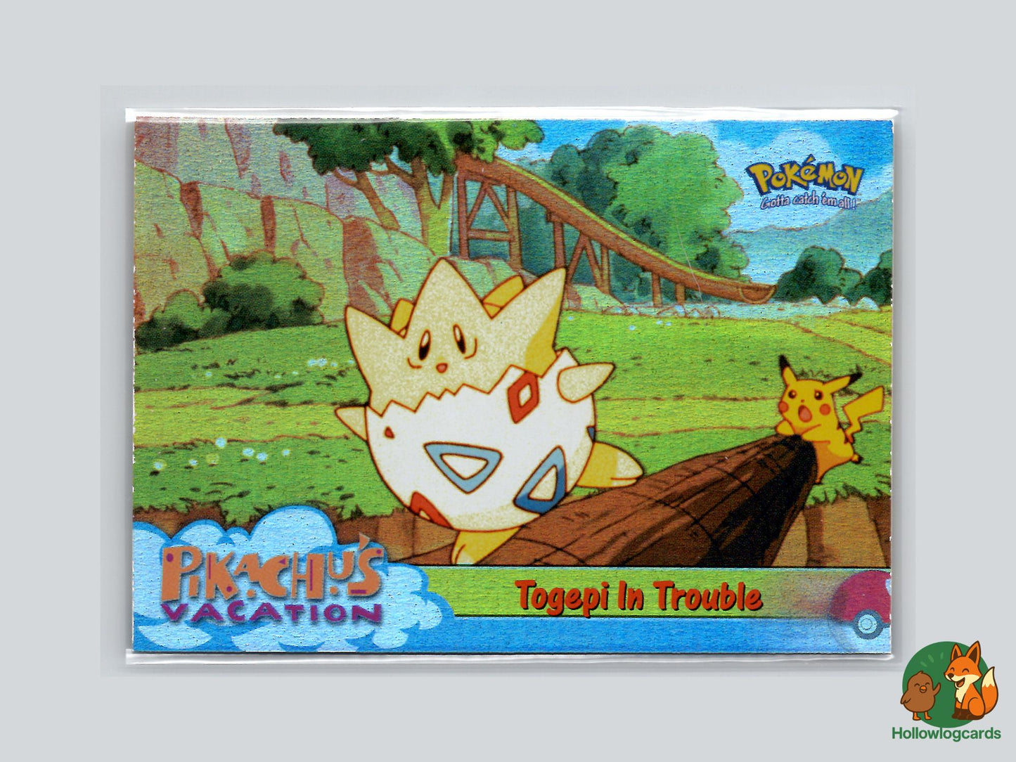Togepi In Trouble - Topps Mewtwo Strikes Back Trading Cards Pokémon Card