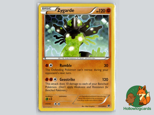Zygarde (53/124) - Fates Collide Pokémon Card